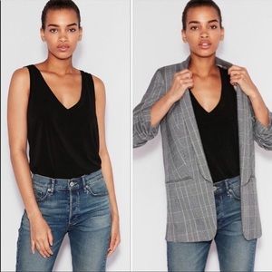Like new Express V-neck shell tank